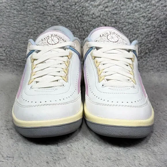 Air Jordan 2 Low Look Up In The Air Low Womens Size 9 Shoes Summit White Blue - Picture 2 of 9